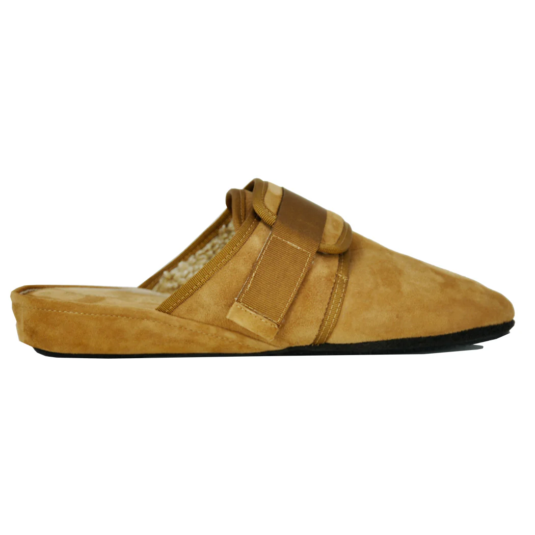 Mackenzie Suede Ribbon Shearling Slipper - Image 2