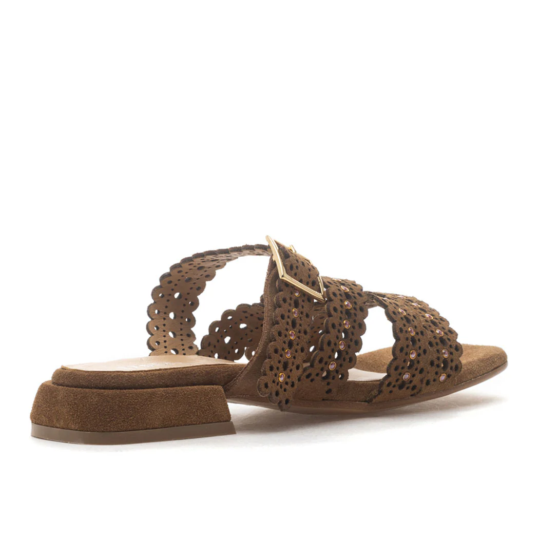 Madix Suede Buckle Slide - Image 4