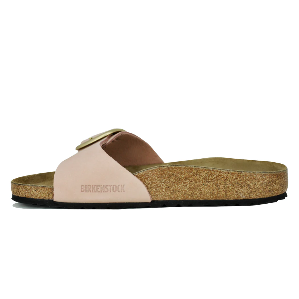 Madrid-1027056 Big Buckle Soft Pink Slide - Image 4