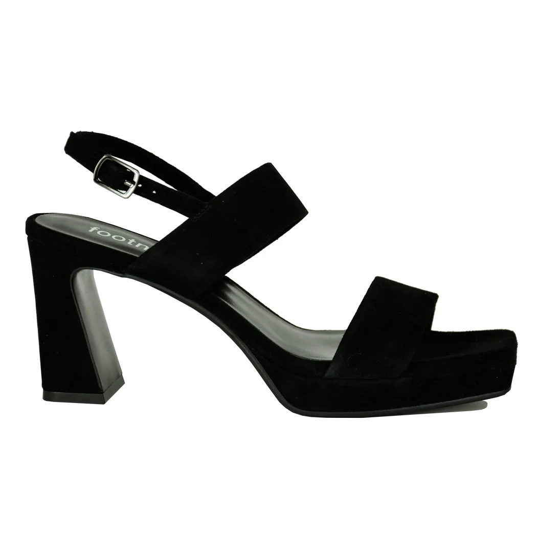 Maida Suede Platform Heel Sandal - Image 2