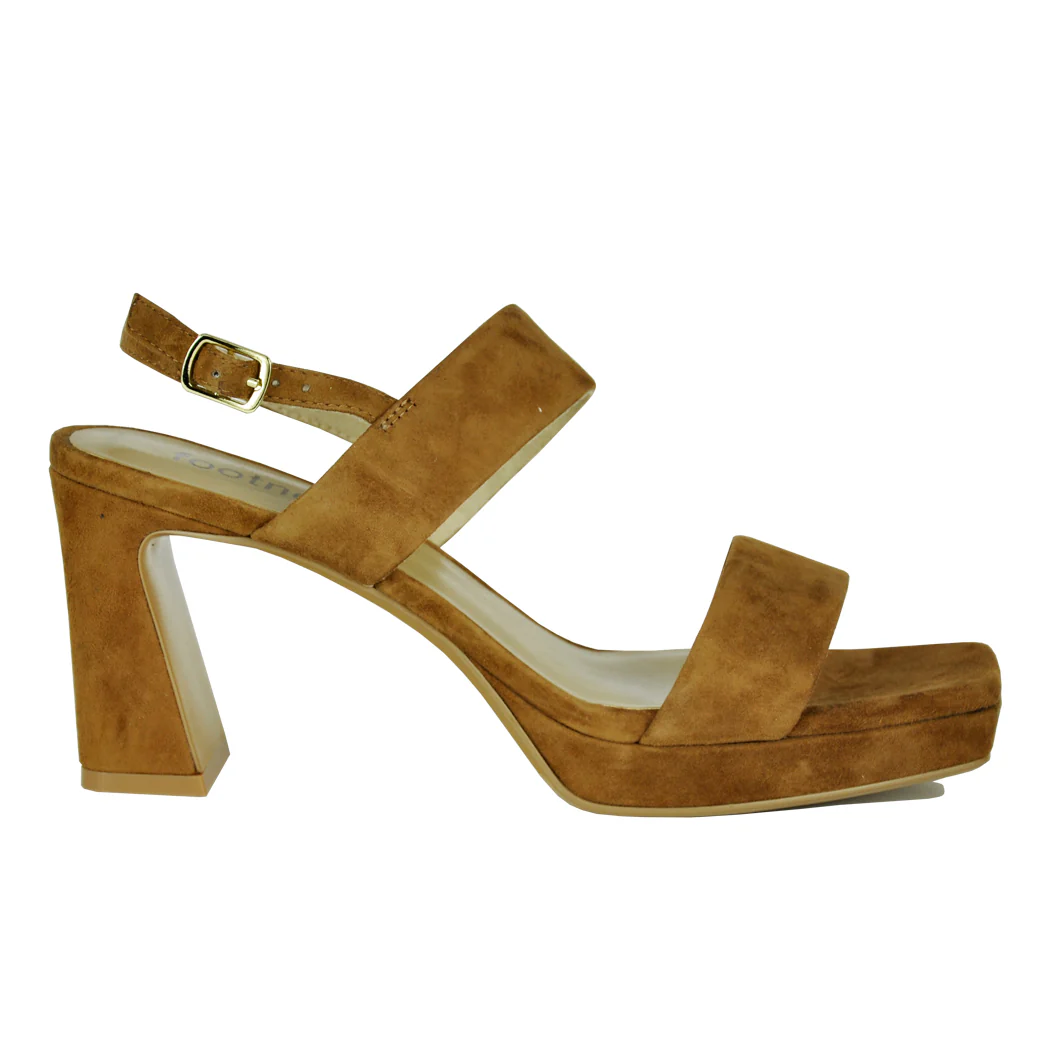 Maida Suede Platform Heel Sandal - Image 2