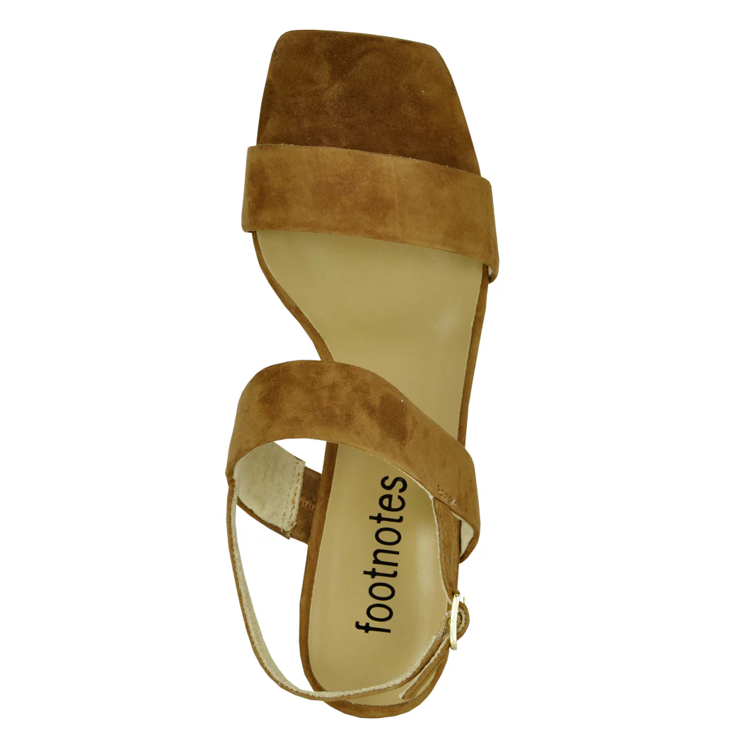 Maida Suede Platform Heel Sandal - Image 3