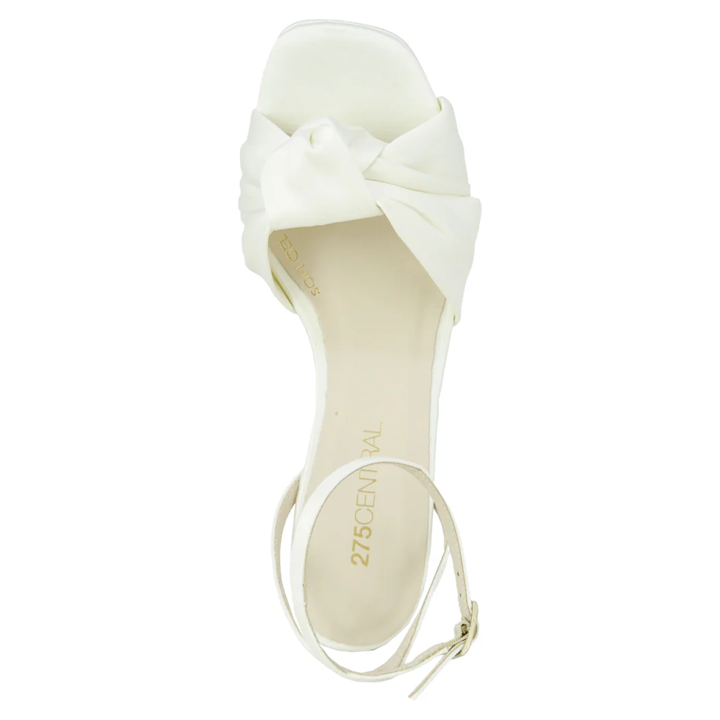 Malik Satin Platform Heel Sandal - Image 3