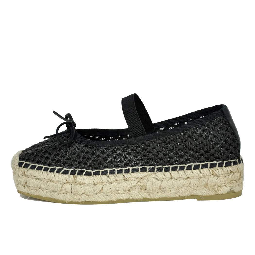 Manaea Woven Mesh Platform Espadrille - Image 4