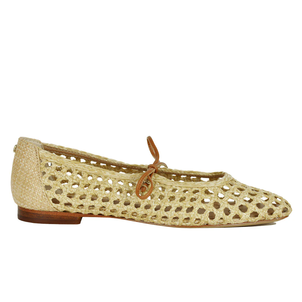 Marcie Woven Tie Ballet Flat - Image 2