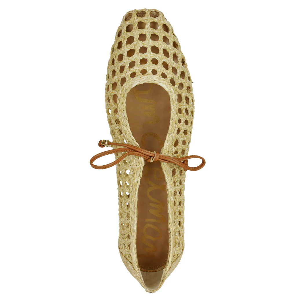 Marcie Woven Tie Ballet Flat - Image 3