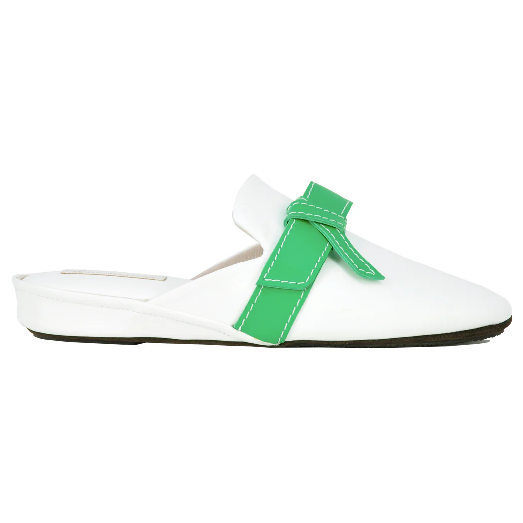 Marissa Leather Buckle Slipper - Image 2