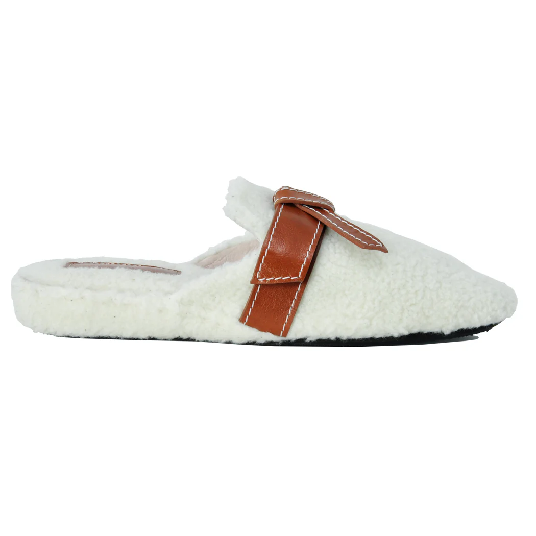 Marissa Faux Shearling Buckle Slipper - Image 2
