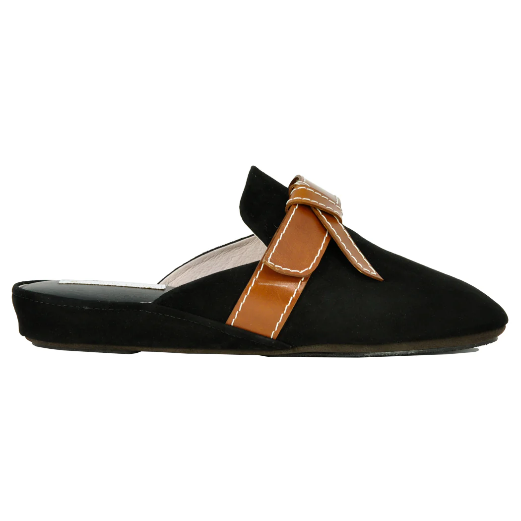 Marissa Suede Buckle Slipper - Image 2