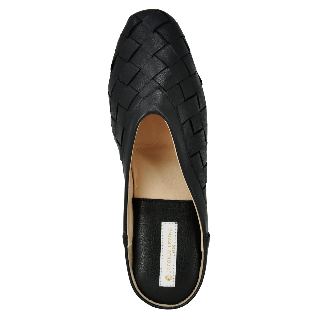 Marley Woven Leather Wedge Slipper - Image 3