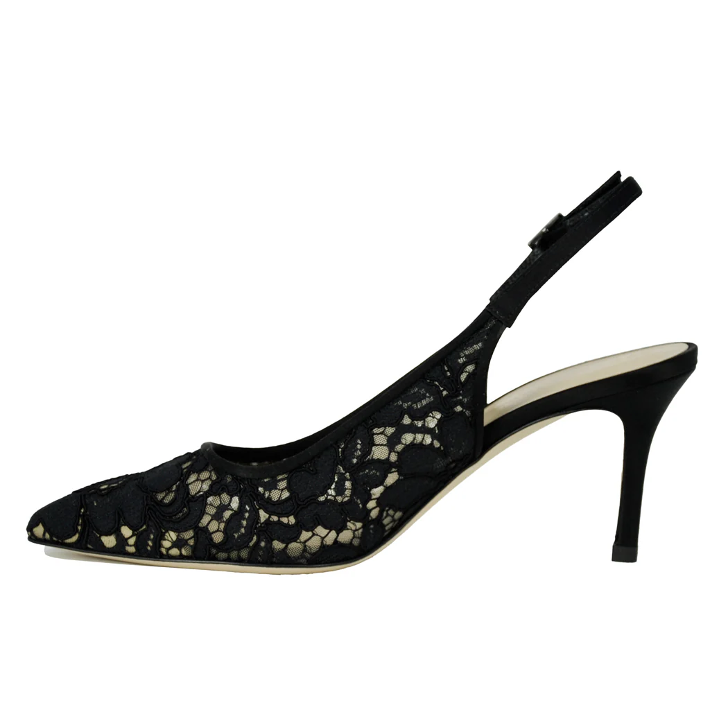 Mary Mesh Heel Sling - Image 4