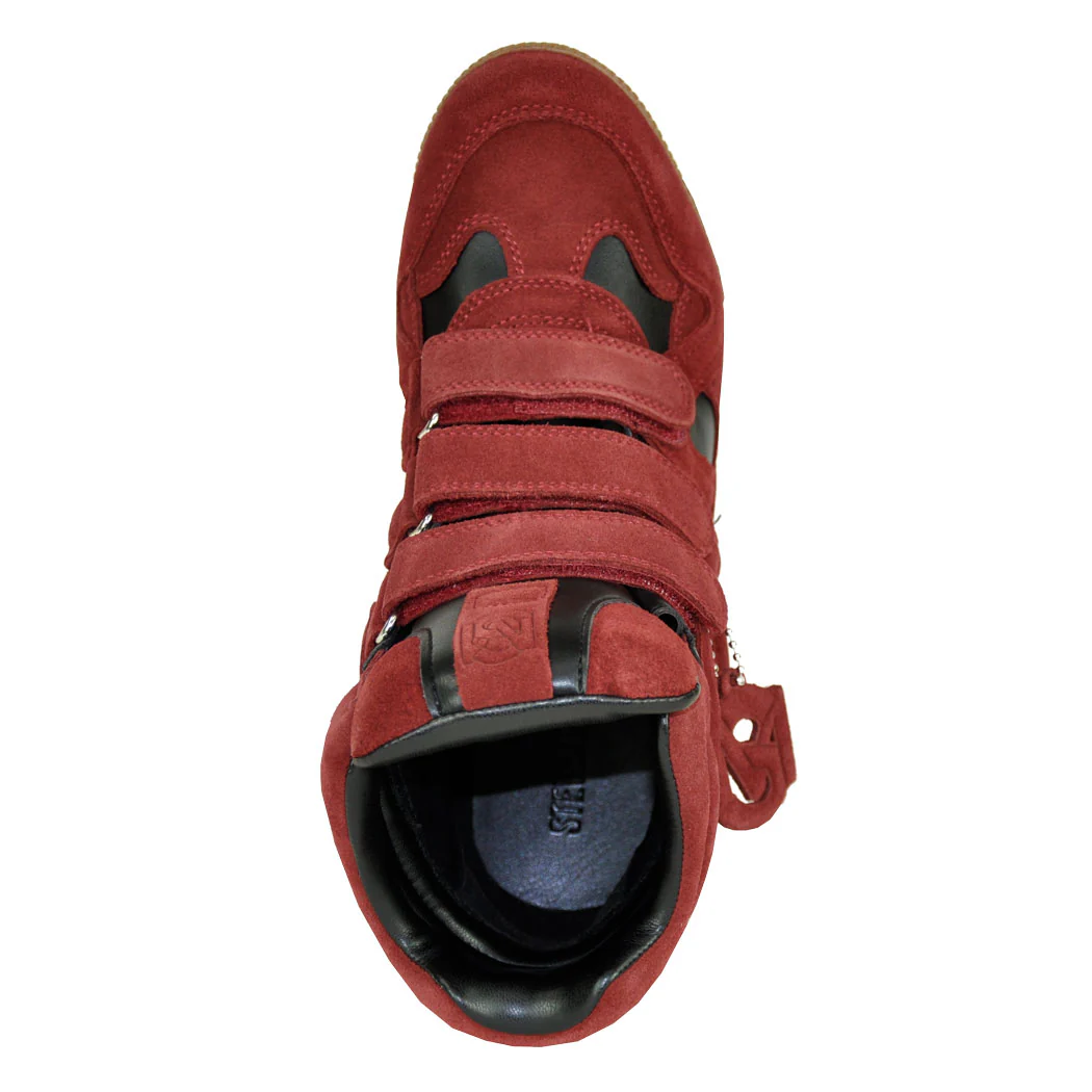 Mavis Velcro Wedge Combo Sneaker - Image 3