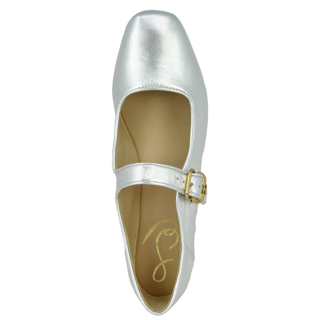 Michaela Leather Flat - Image 3