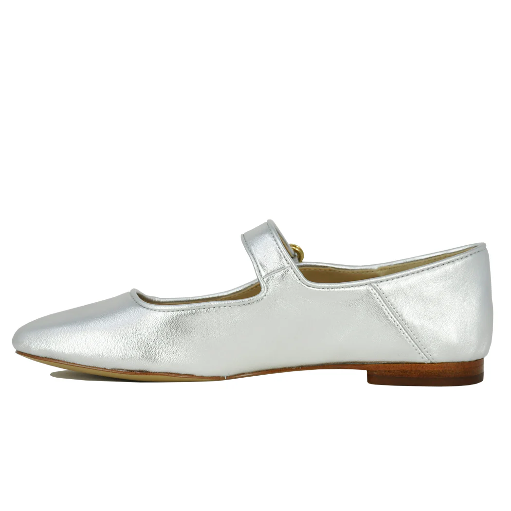 Michaela Leather Flat - Image 4