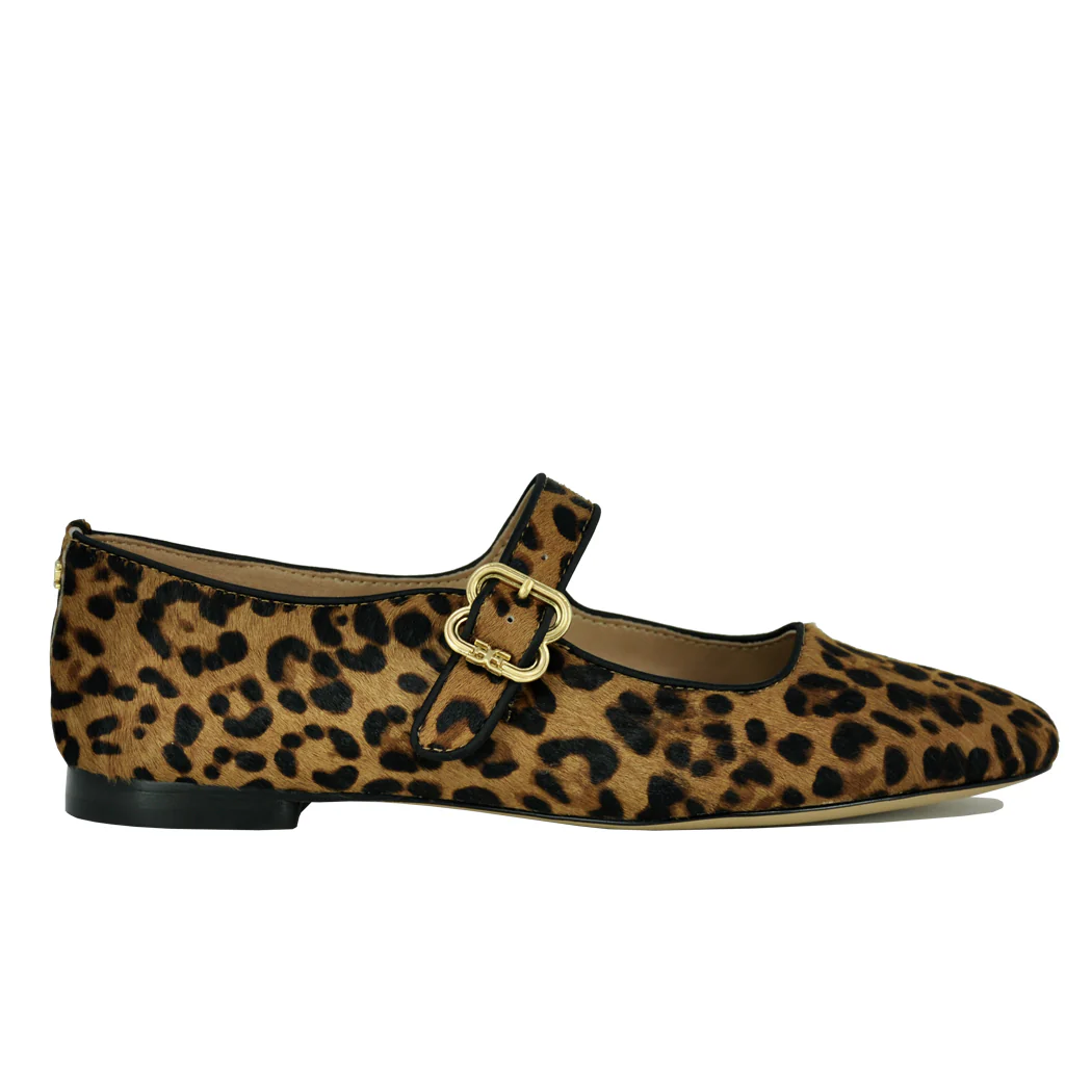 Michaela Leopard Ballet Flat - Image 3