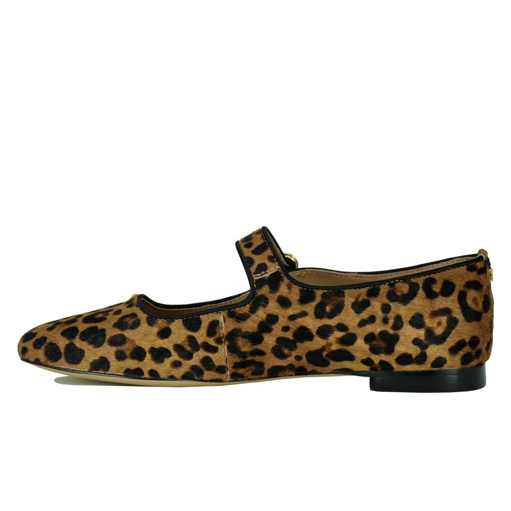 Michaela Leopard Ballet Flat - Image 5