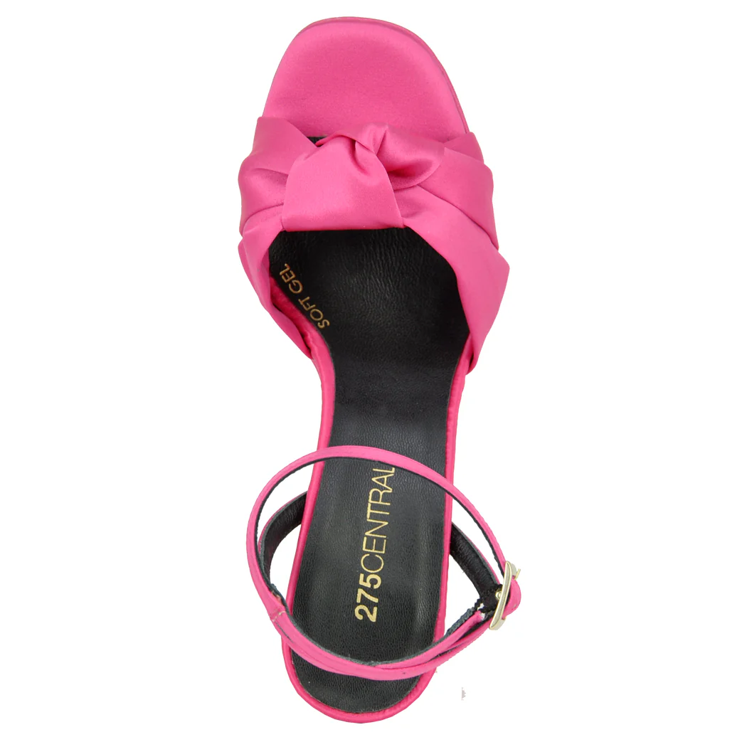 Miles Satin Knot Platform Sandal - Image 3
