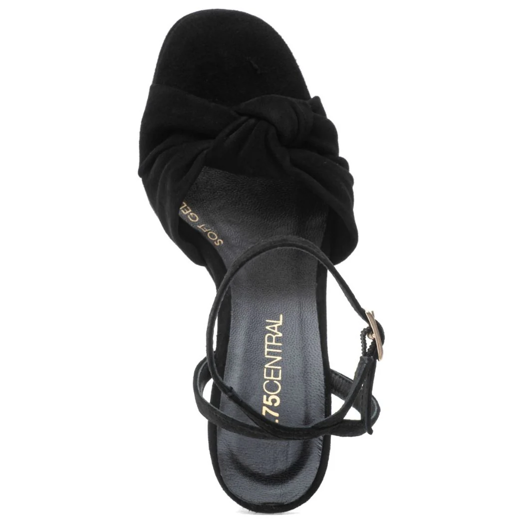 Miles Suede Knot Platform Sandal - Image 3