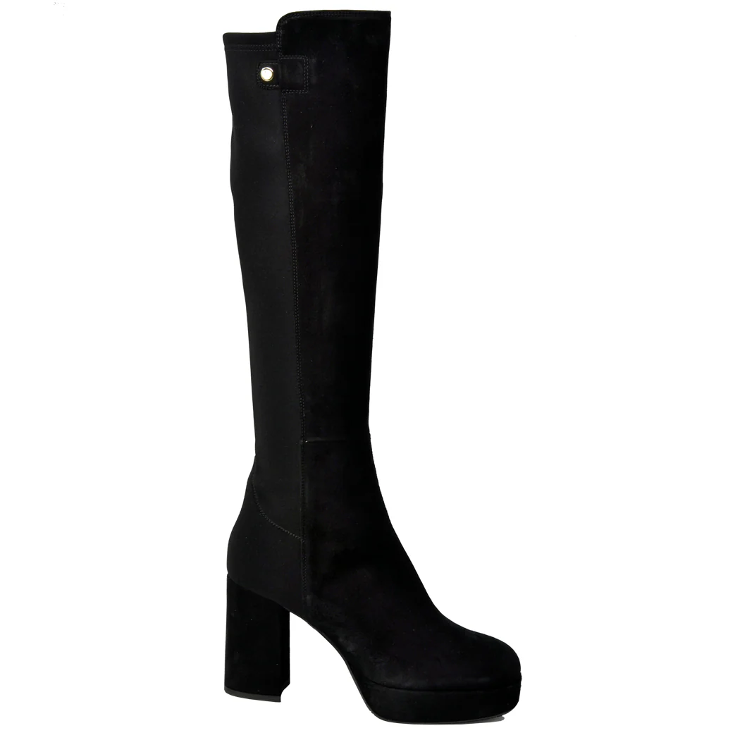 Miley Suede Platform Tall Boot - Image 2