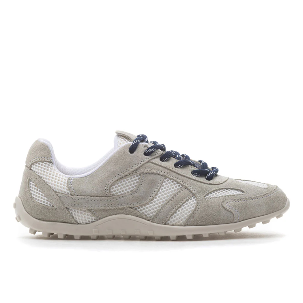 Mindala White Navy Tie Sneaker - Image 2
