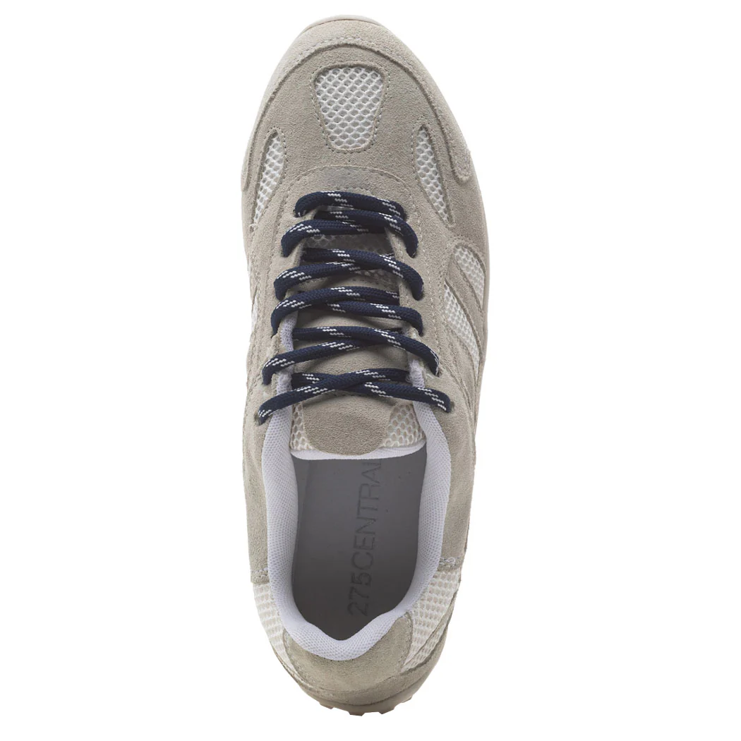 Mindala White Navy Tie Sneaker - Image 3