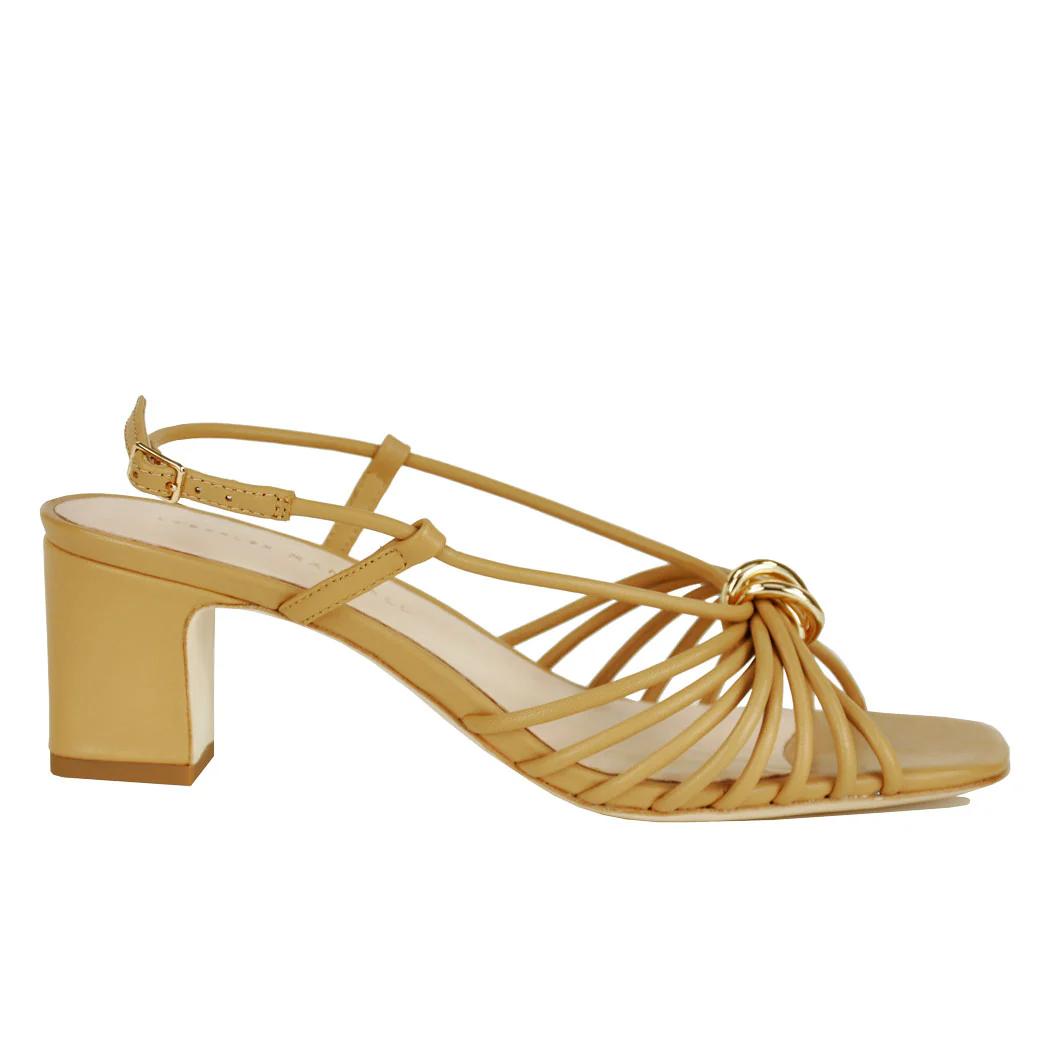 Minna Leather Block Heel Sandal - Image 2