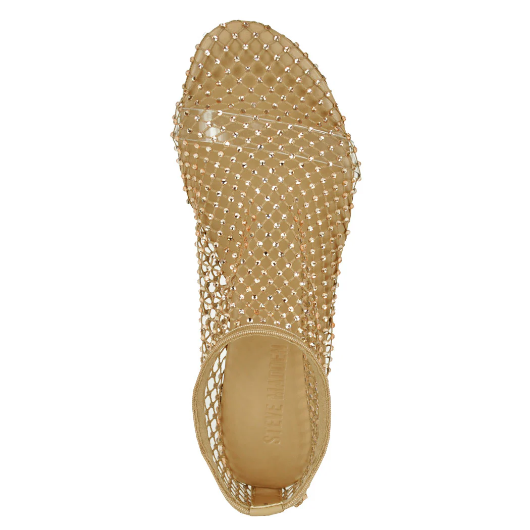 Mino-R Rhinestone Mesh Flat - Image 3