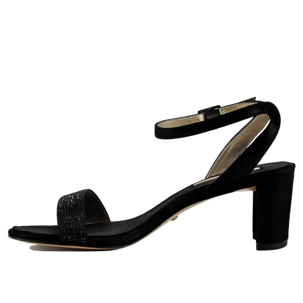 Moira 2 Stone Low Heel Sandal - Image 4