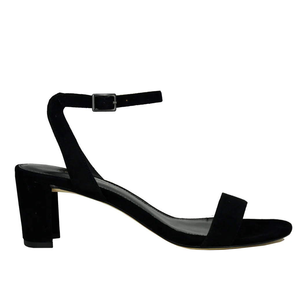 Moira-2 Suede Heel Sandal - Image 2