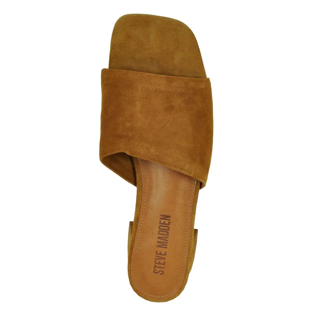 Montgomery Suede Block Heel Slide - Image 3