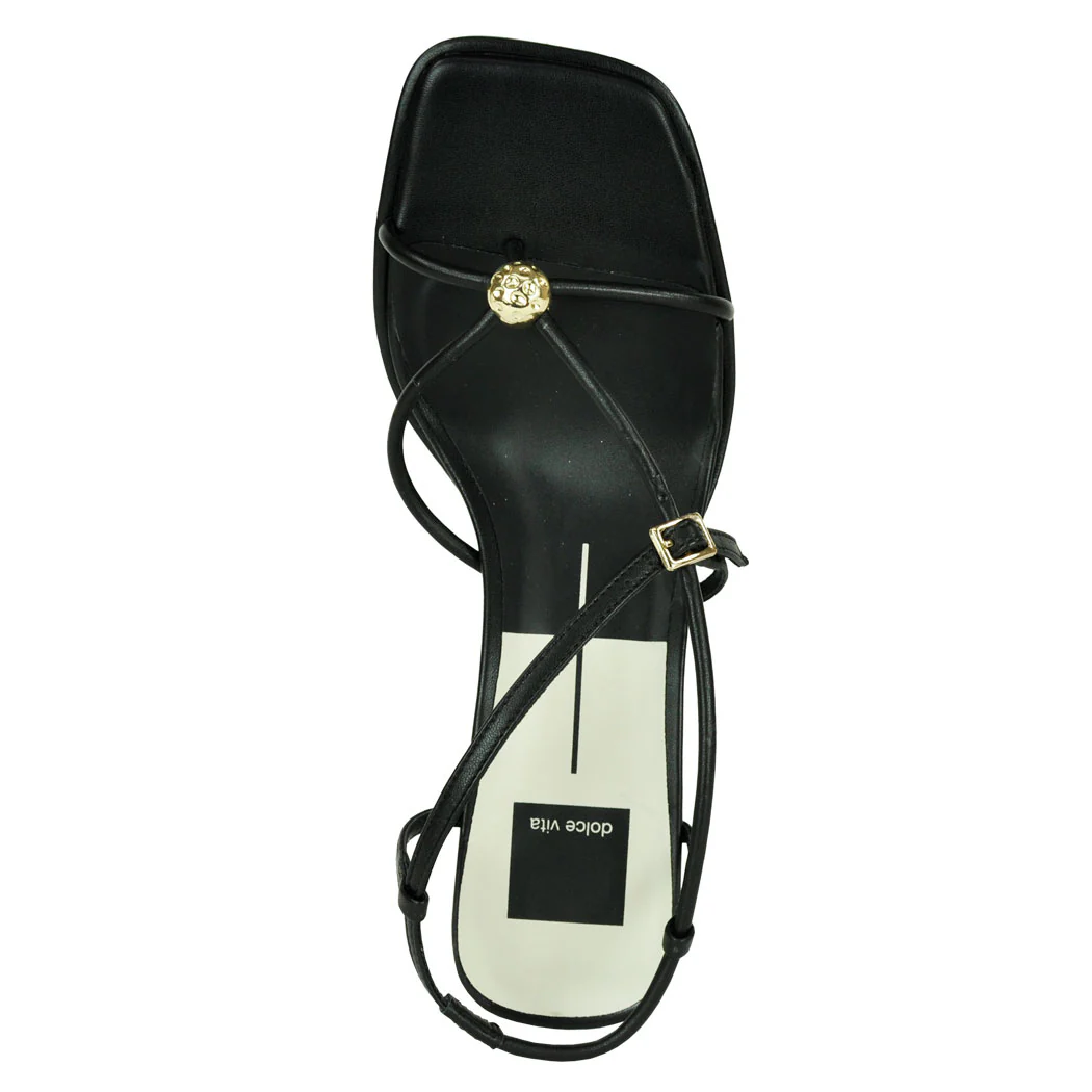 Mylee Leather Heel Sandal - Image 3