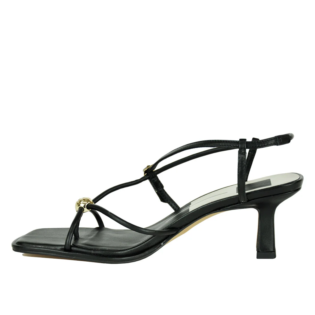 Mylee Leather Heel Sandal - Image 4