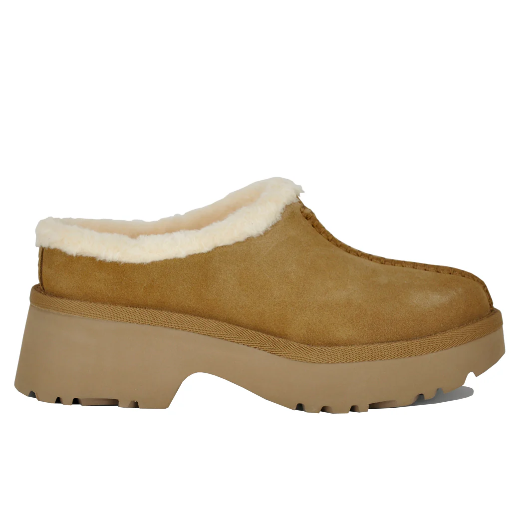 New-Heights Cozy Clog Shearling Mule - Image 3