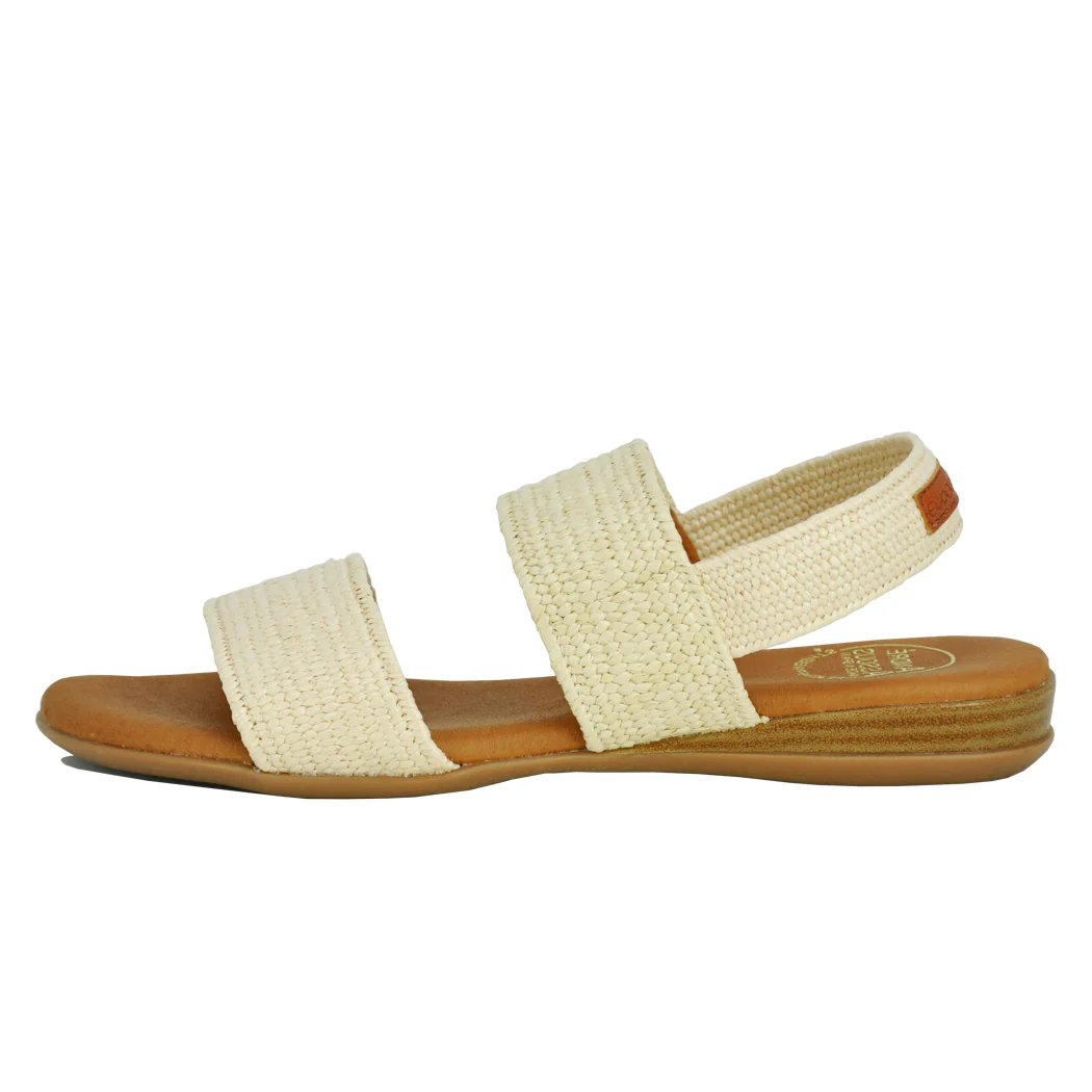 Nigella Raffia Flat Sandal - Image 4