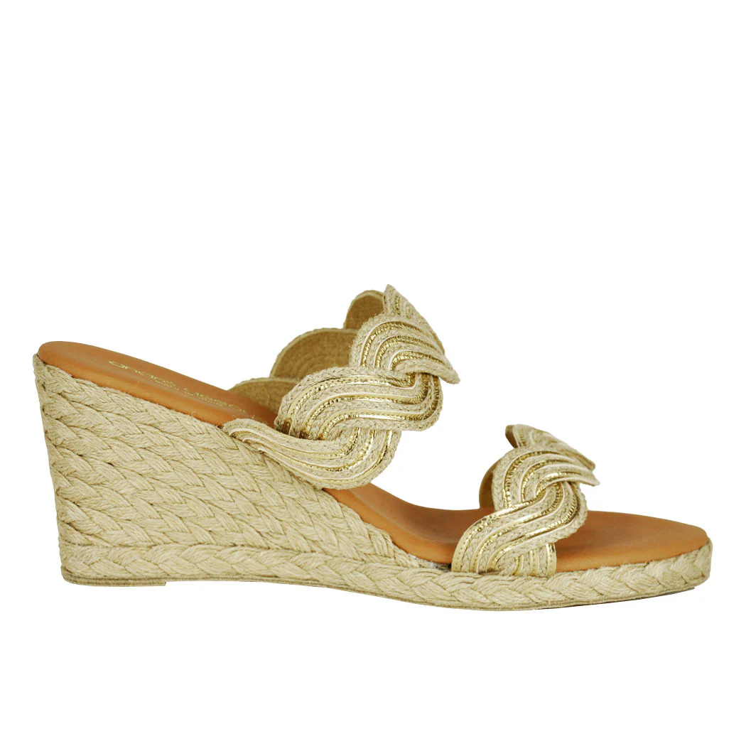 Nolita-Twist Double Banded Wedge Espadrille - Image 2