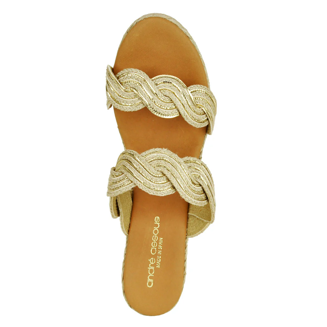 Nolita-Twist Double Banded Wedge Espadrille - Image 3