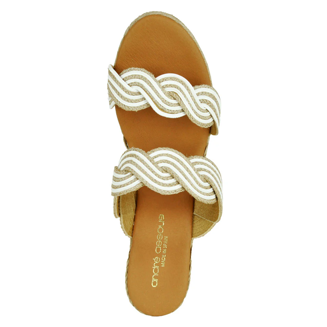 Nolita-Twist Double Banded Wedge Espadrille - Image 3