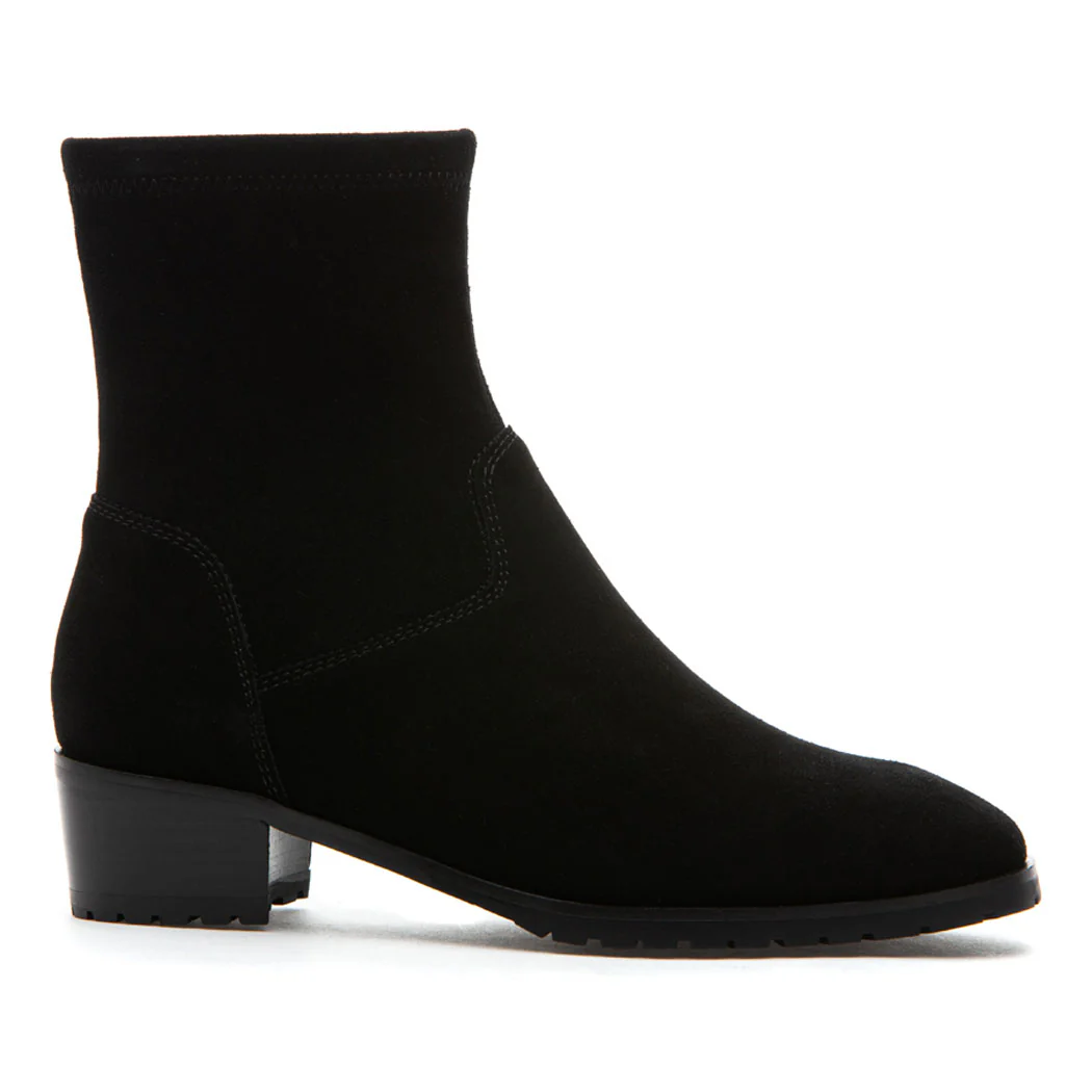 Oleg Suede Block Heel Boot - Image 2