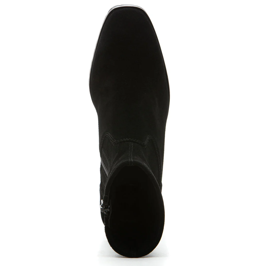 Oleg Suede Block Heel Boot - Image 3