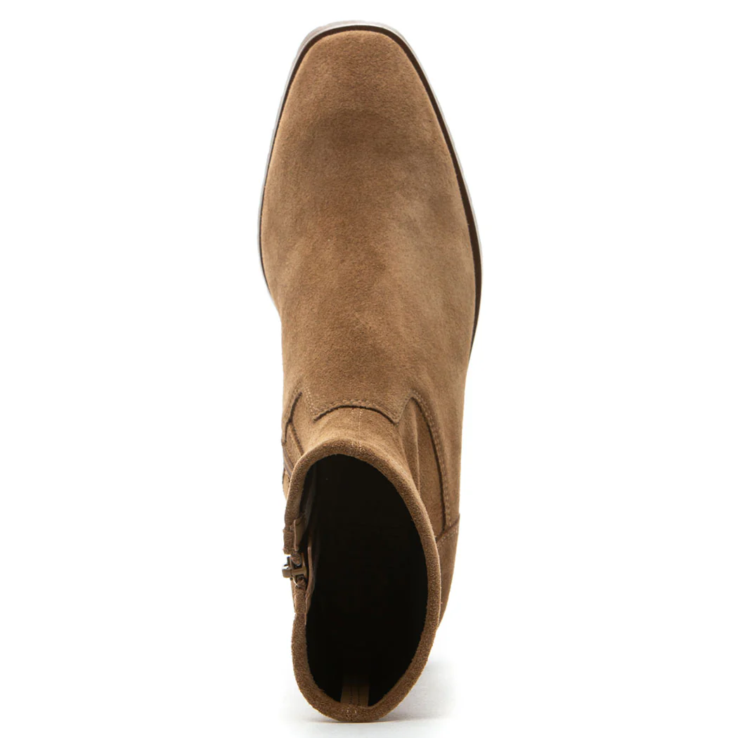 Oleg Suede Block Heel Boot - Image 3