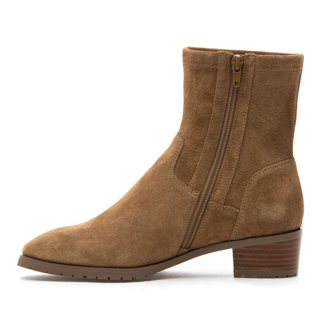 Oleg Suede Block Heel Boot - Image 4