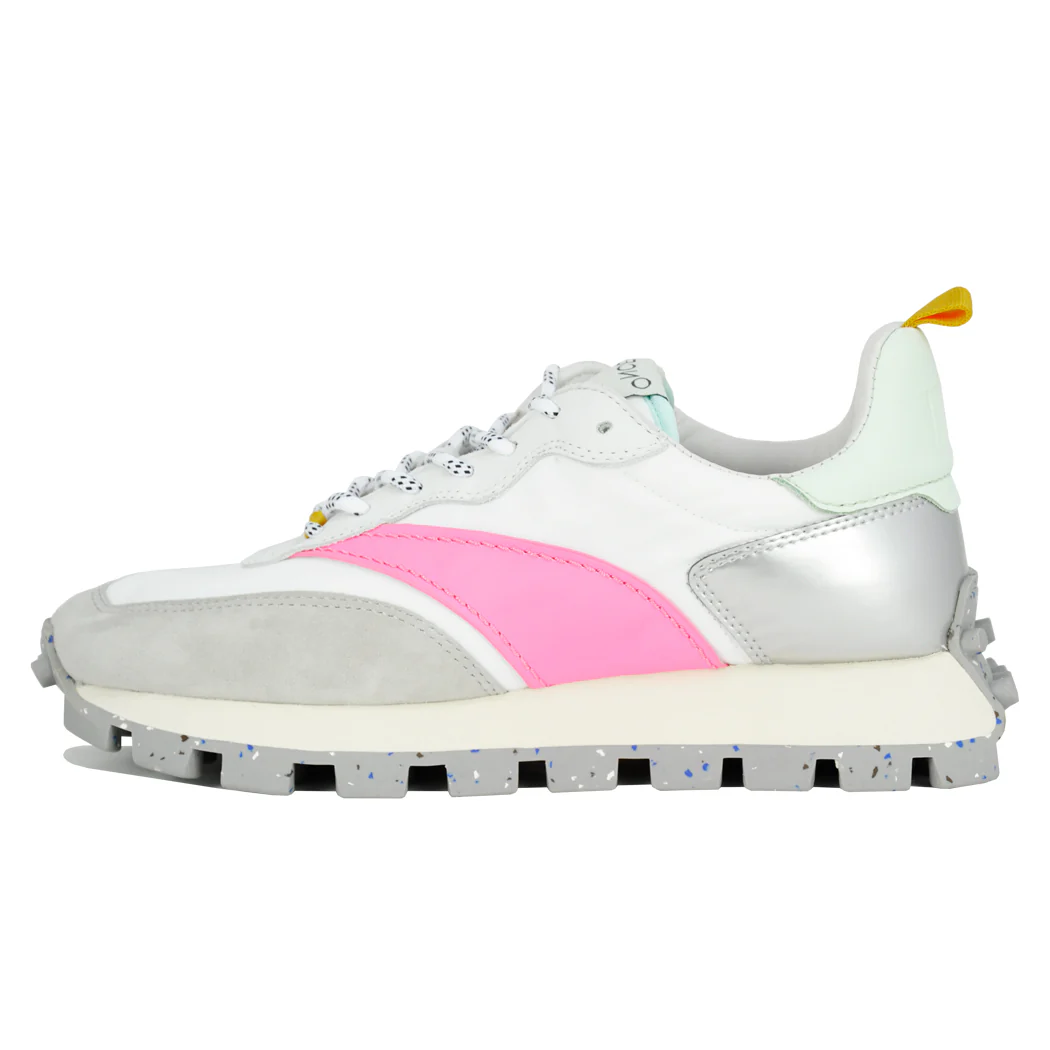 Osaka Pink Lace Up Sneaker - Image 4