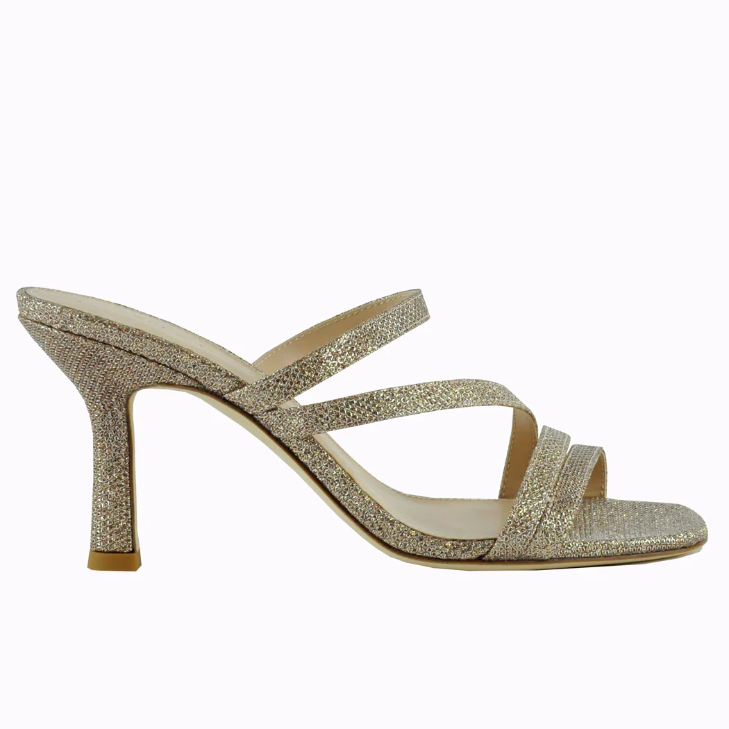 Ostin Metallic Glitter Heel Slide - Image 2