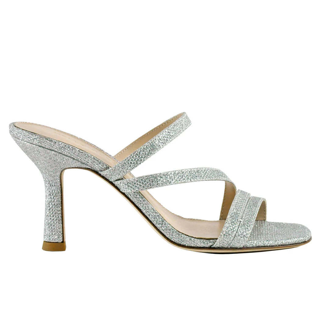 Ostin Metallic Glitter Heel Slide - Image 2