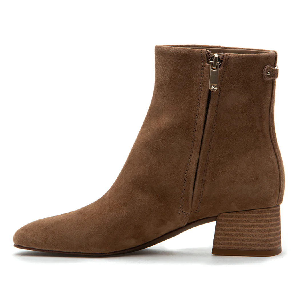 Paige Suede Stacked Heel Boot - Image 4