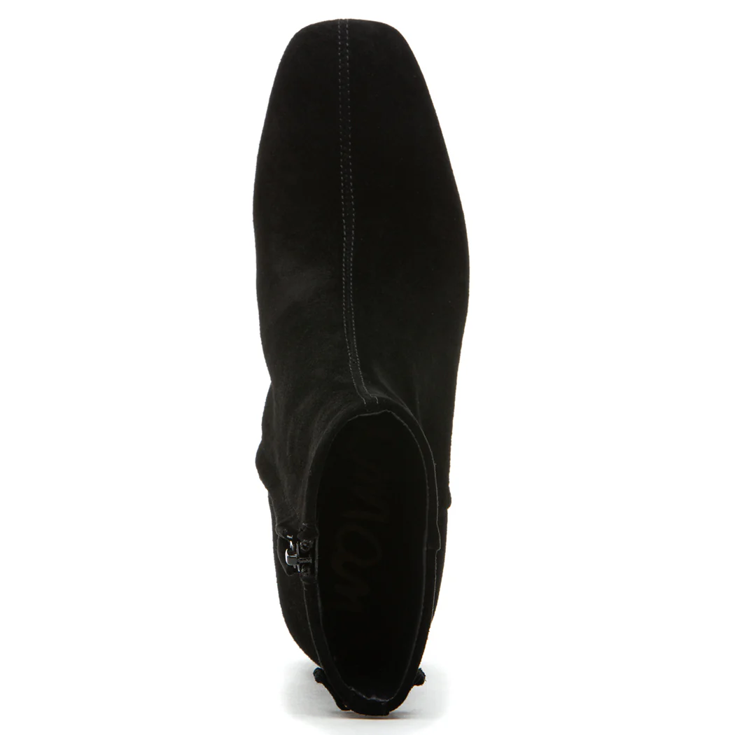 Paige Suede Stacked Heel Boot - Image 3