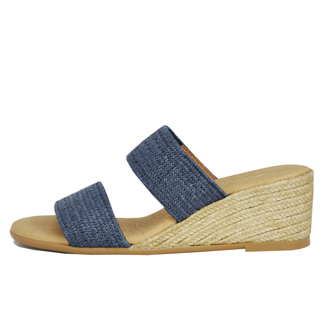 Paisley Stretch Raffia Espadrille Wedge - Image 4