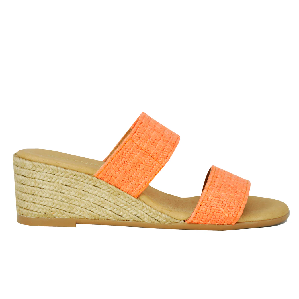 Paisley Stretch Raffia Espadrille Wedge - Image 2