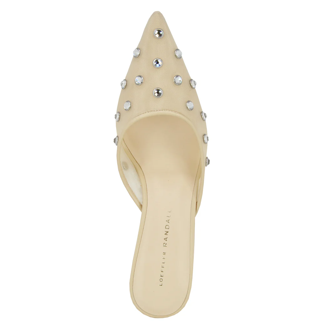 Paloma Mesh Crystal Slide - Image 3