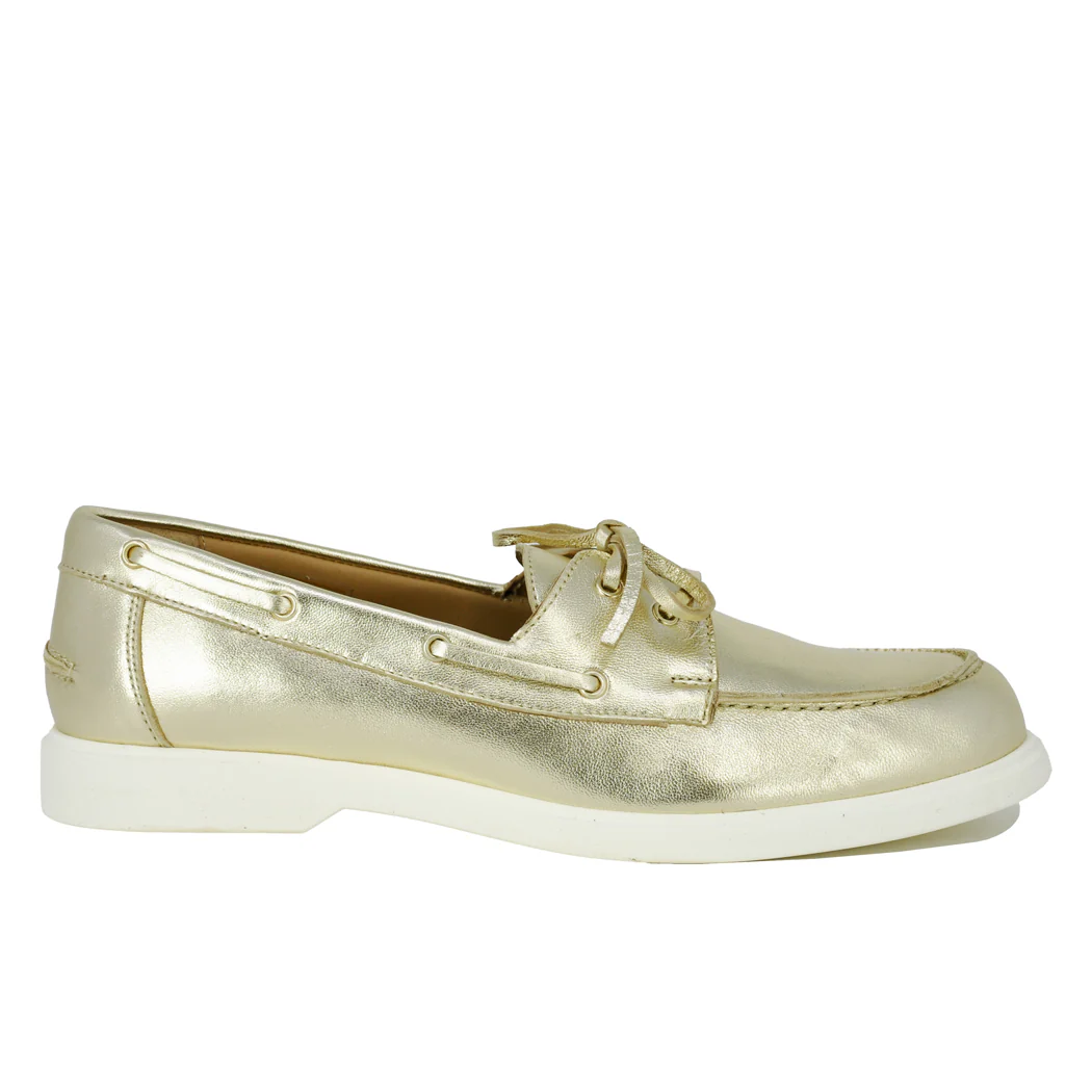 Pam Leather Tie Flat - Image 2
